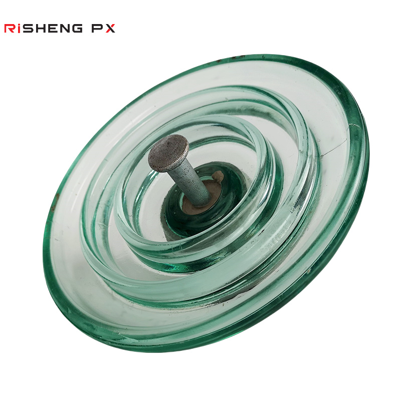 High Voltage 100kn Disc Suspension Glass Insulator04.jpg