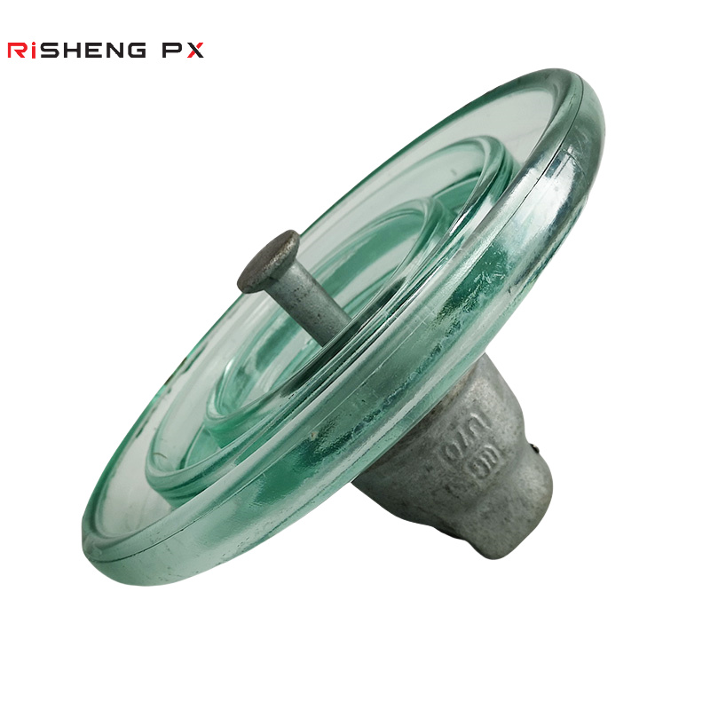 High Voltage 100kn Disc Suspension Glass Insulator01.jpg