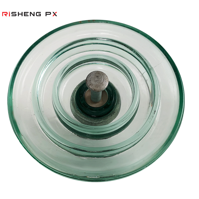 High Voltage 100kn Disc Suspension Glass Insulator05.jpg